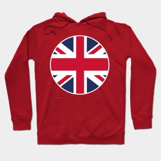 Wear Your British Pride: Iconic Union Jack Flag Enamel Pin Hoodie